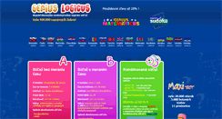 Desktop Screenshot of geniuslogicus.eu